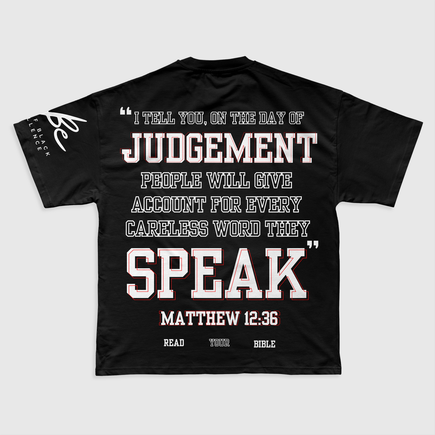 WHEN YOU SPEAK TEE