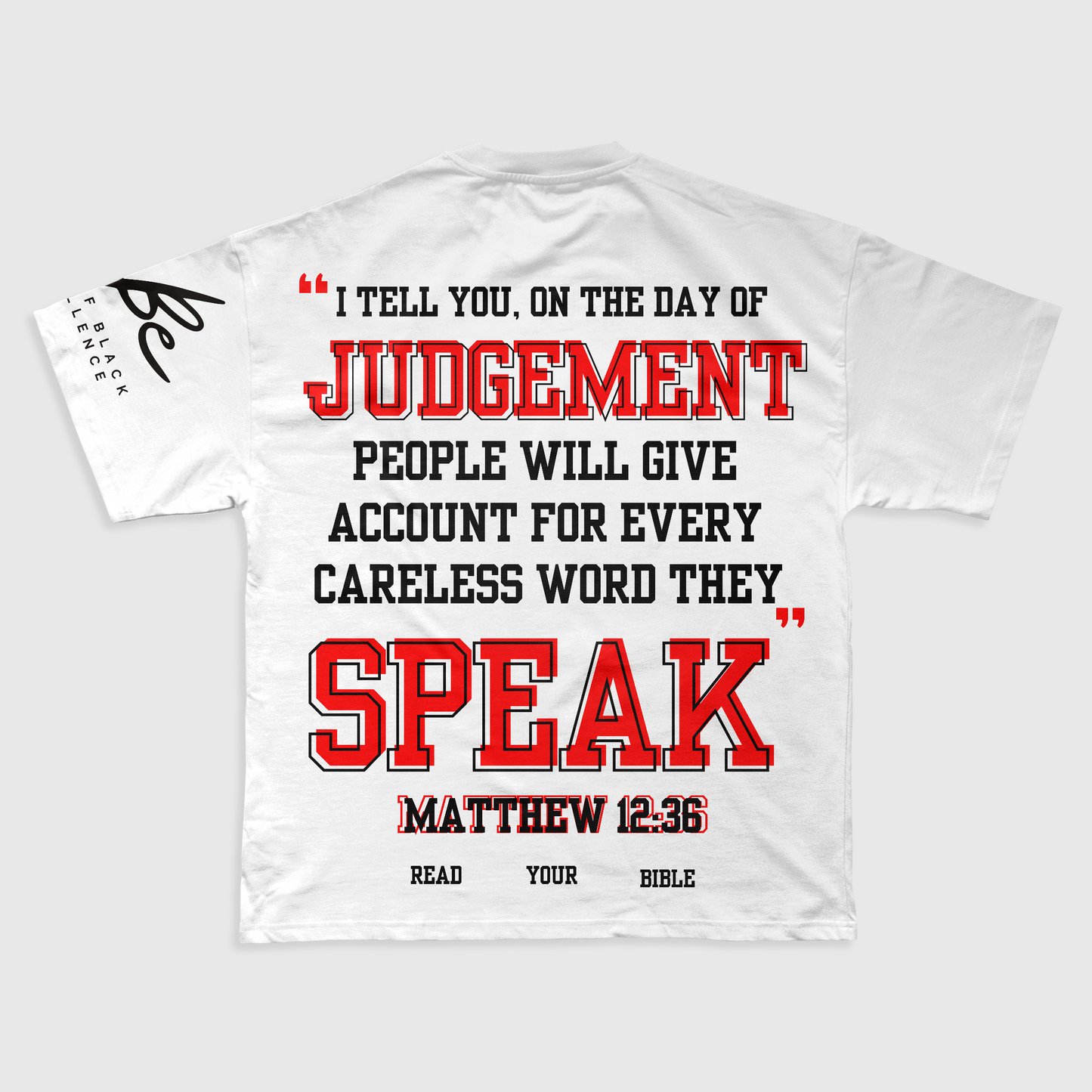 WHEN YOU SPEAK TEE